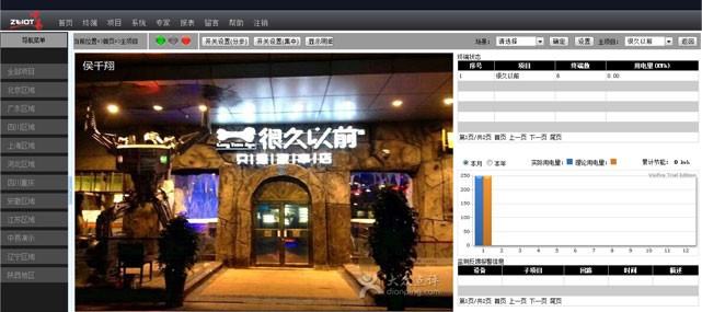 很久以前烤串坊智能照明控制