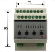 8路16A开关执行模块-ZE-S816A