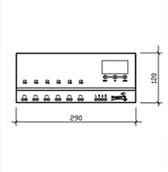智能照明控制器-ZE-T101WZ-6P/16A